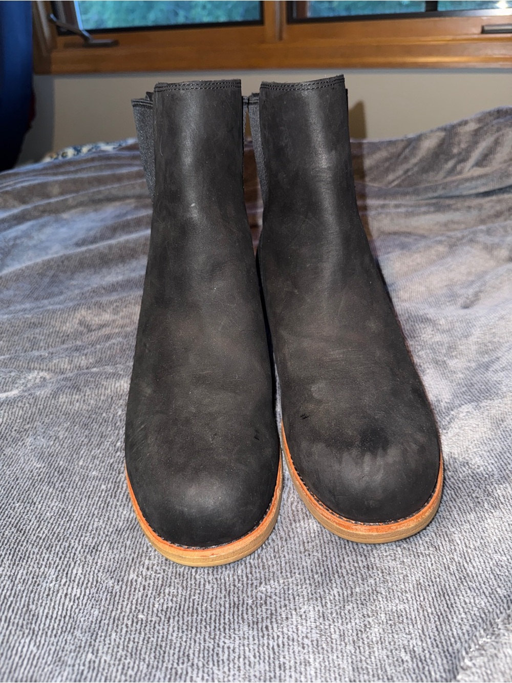 Red Wing Worx Black Size 11 Women’s Chelsea Steel Toe Boots - Picture 2 of 6